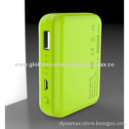 Portable Universal Power Bank, Original Samsung Battery, 5,200mAh, Power Efficiency Above 80%